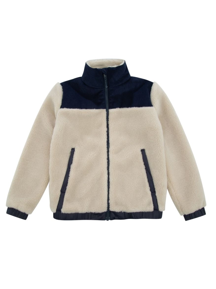 Bilde av WoolLand Stryn Fleece jacket Boy Beige